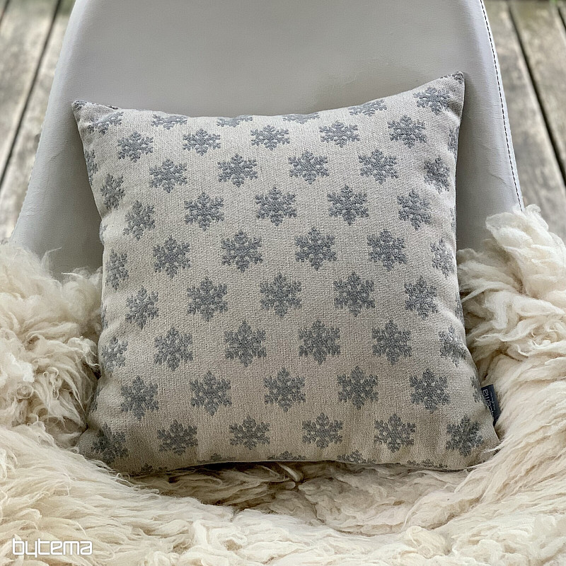 Luksuzna dekorativna prevleka FLAKES GREY B