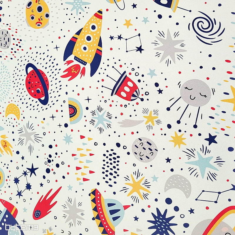 Dekorativna tkanina BLACK OUT SPACE