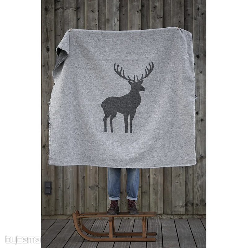 Odeja DF LUCA DEER GREY