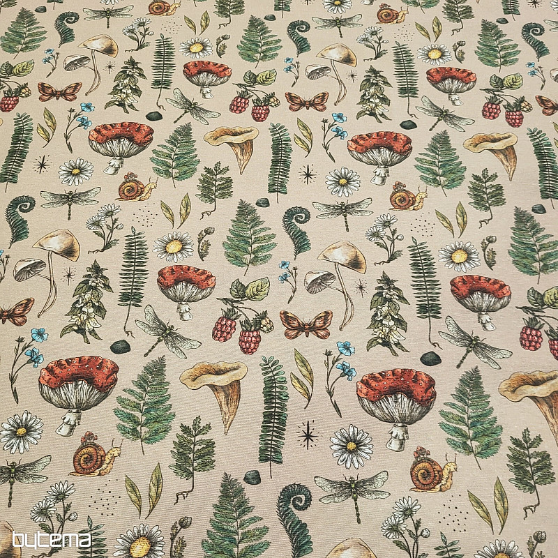 Dekorativna tkanina JESEN V GOZDU