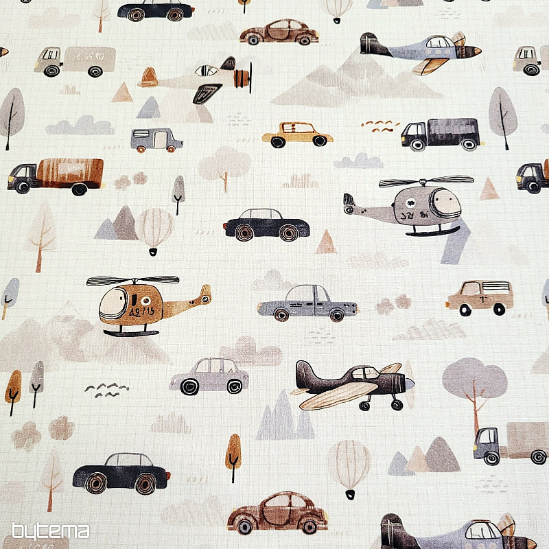 Bombažna tkanina ROAD TRIP