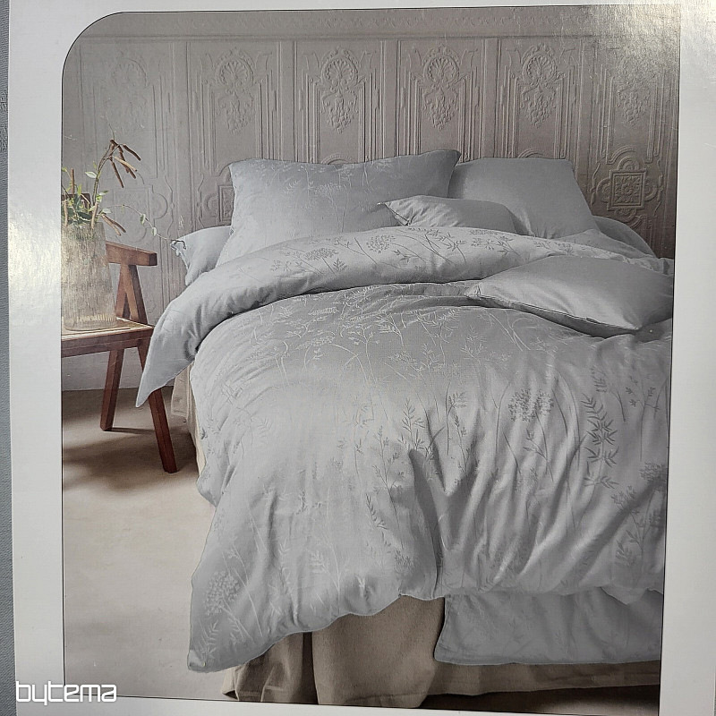 Luksuzni bombažni damast RIO SVETLO SIVA