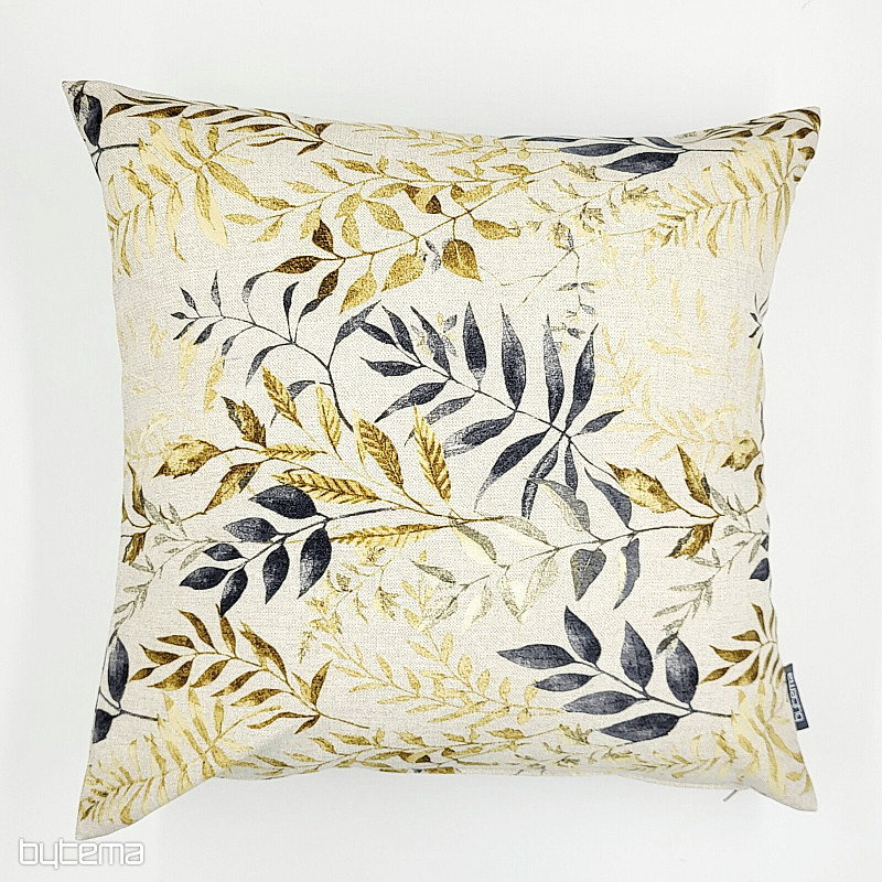 Dekorativna obloga MARACAIBO listi sivi