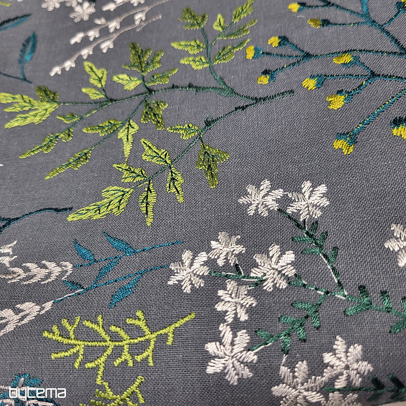 Vezeni šal GINGER™ ZELENA