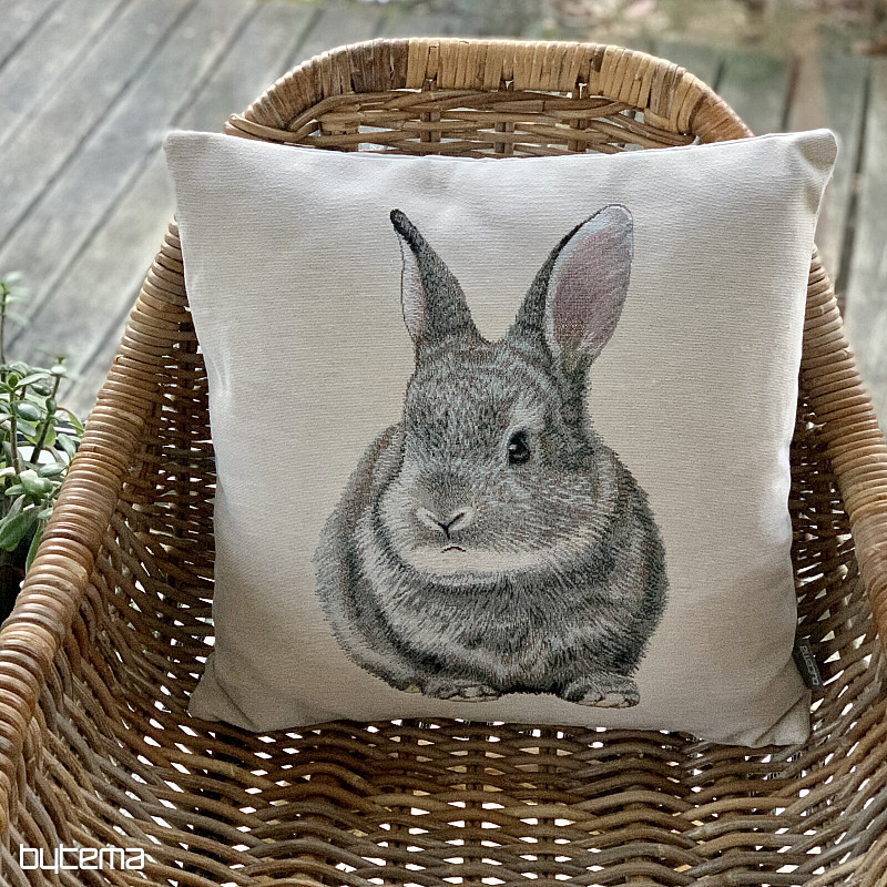 Prevleka za vzglavnik iz tapiserije HAPPY