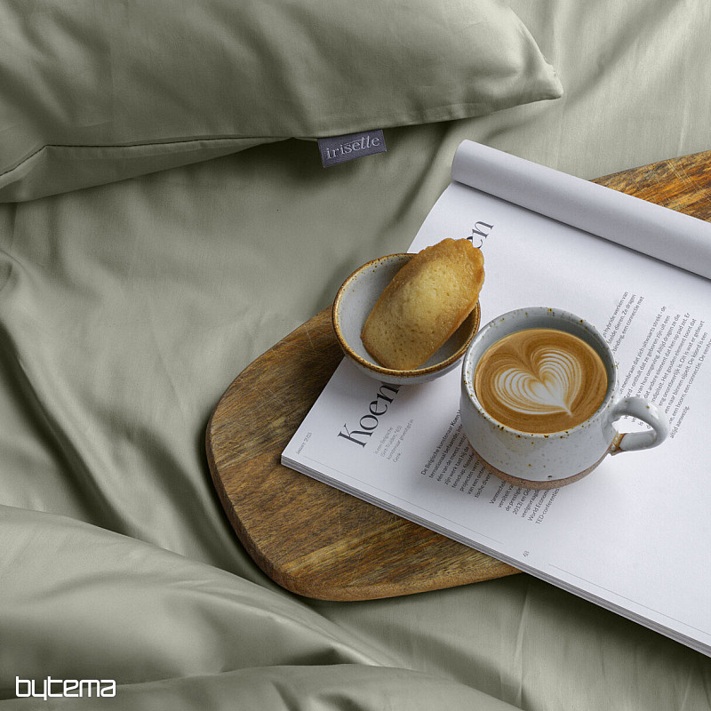 Satenasta prevleka za vzglavnik - žajbelj 32