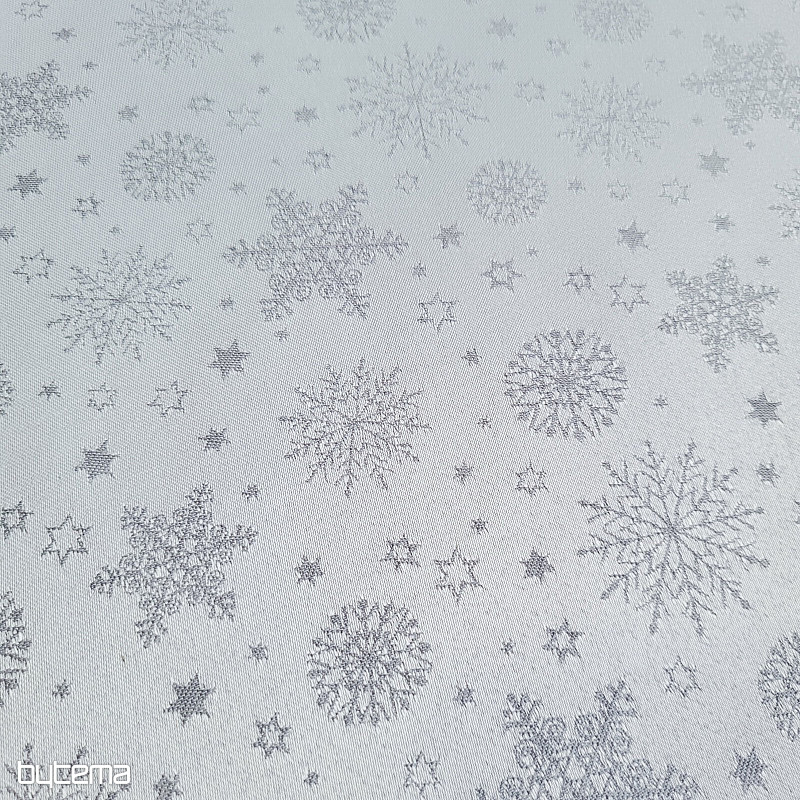 Dekorativna enobarvna tkanina FLAKES MIX GREY