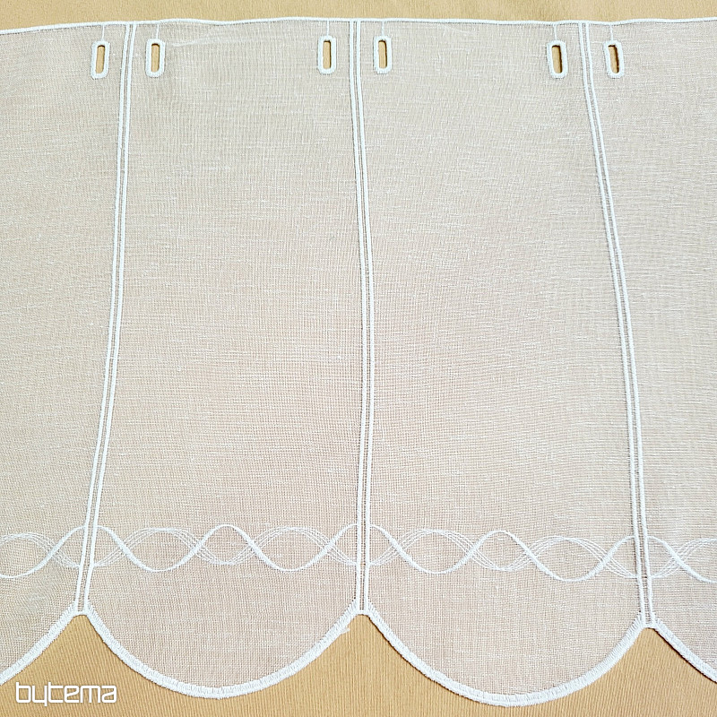 Zavesa za vitraž GERSTER 11883 bela