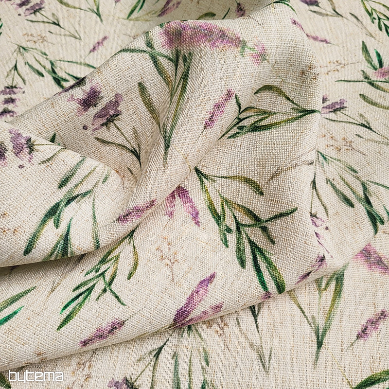 Dekorativna tkanina LAVENDER LINO
