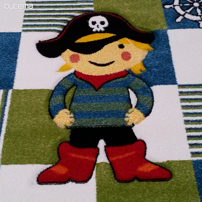 Otroška delna preproga PIRATE novo