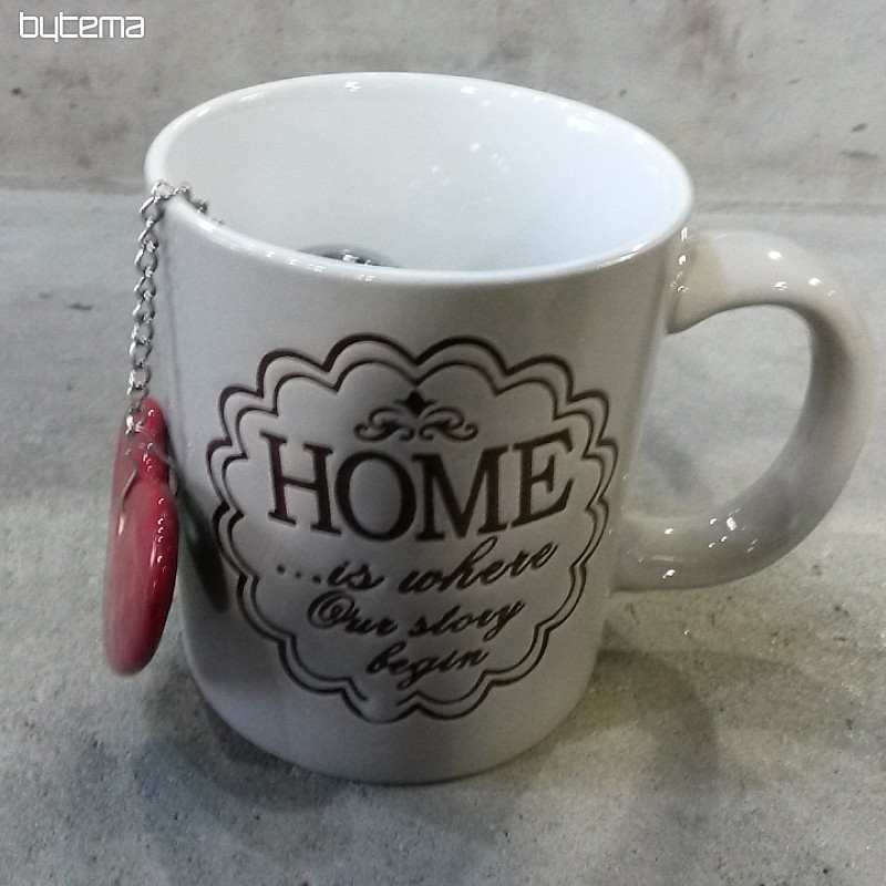 Skodelica s cedilom HOME