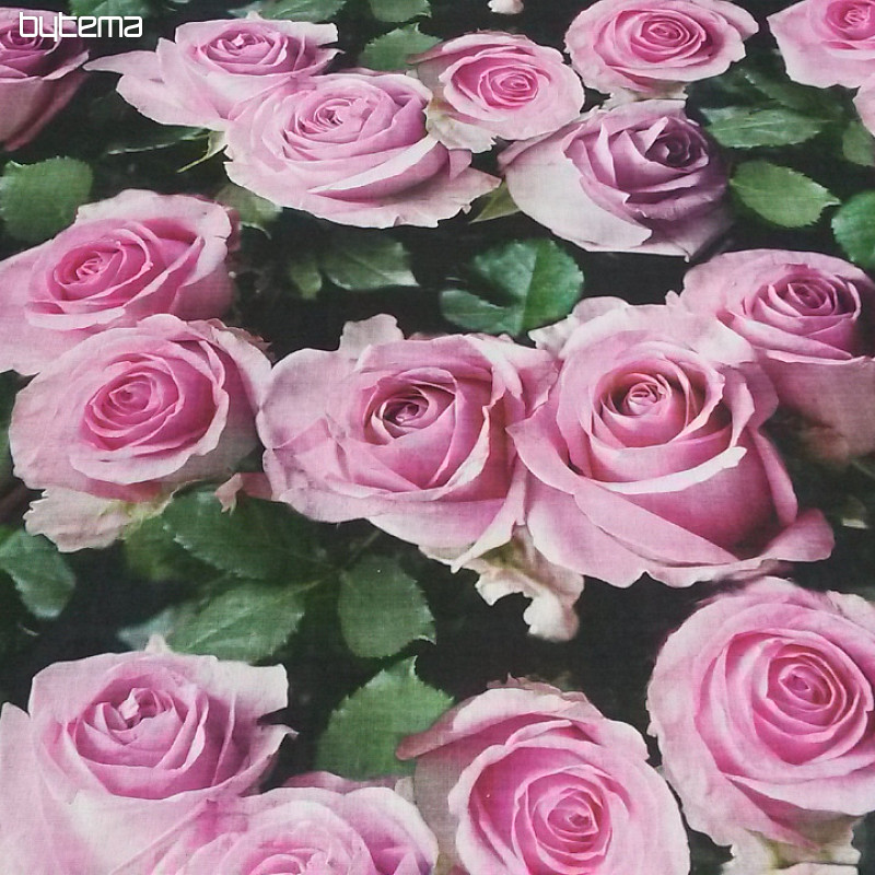 Dekorativno blago Rose digitalni tisk 3D