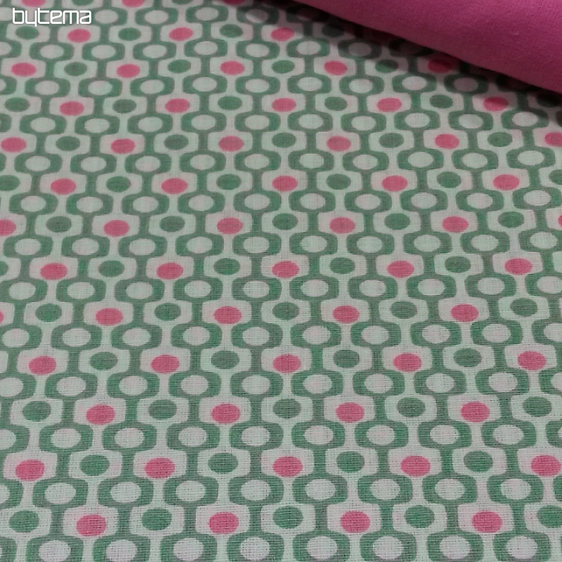 Dekorativna tkanina PEIXO MENTHE/CORAL