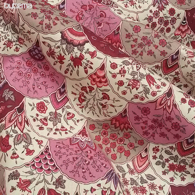 Dekorativna tkanina FOLKLÓR 2 roza