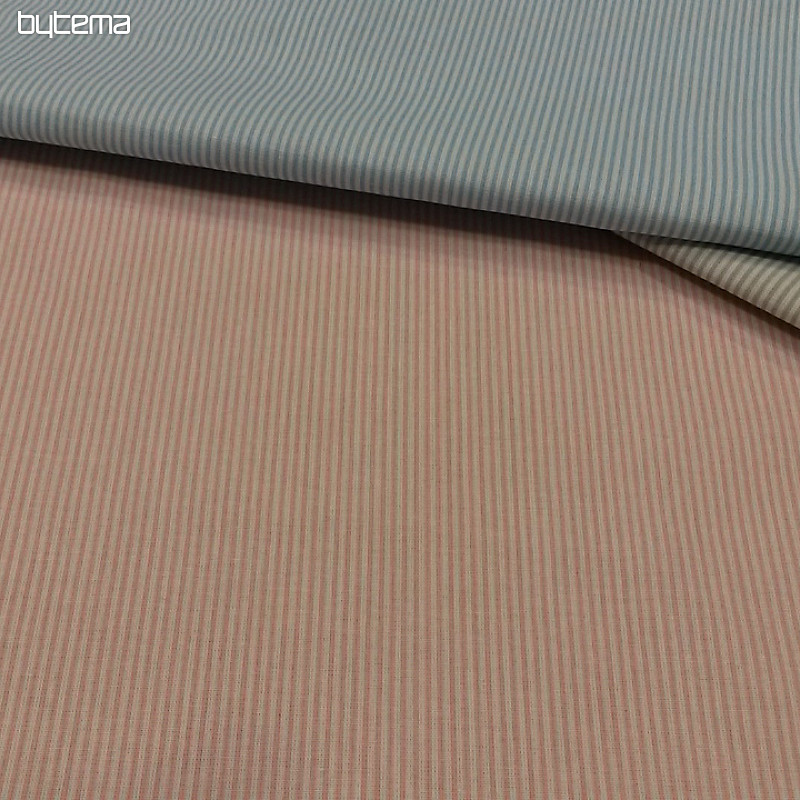 Bombažna tkanina BABY STRIPE roza