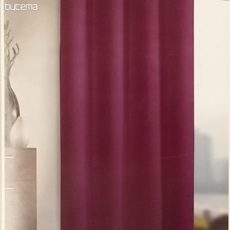 Zatemnitvena zavesa 268966 vijolična osvetlitev 135x245