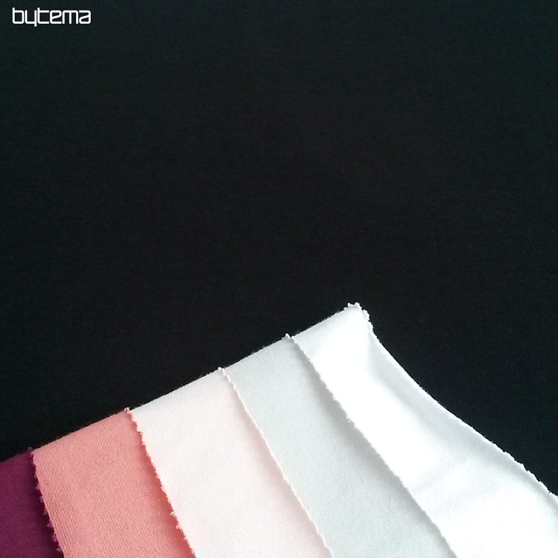 TEINTURE bombažna pletenina črna