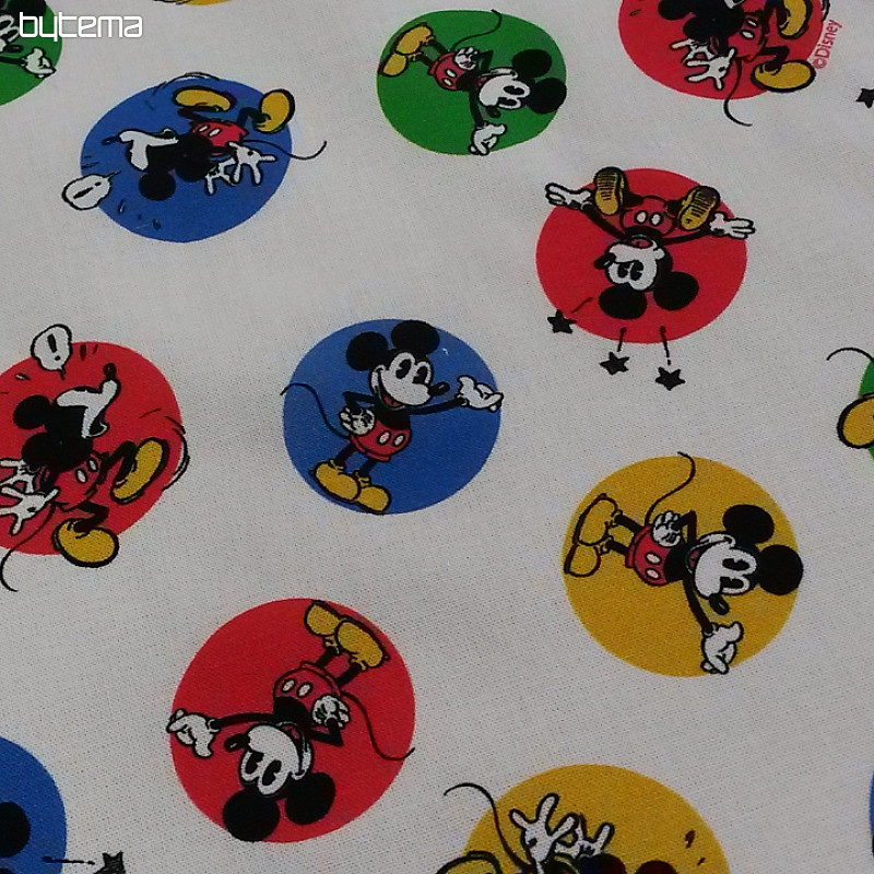 Bombažna tkanina MICKEY MOUSE wheels