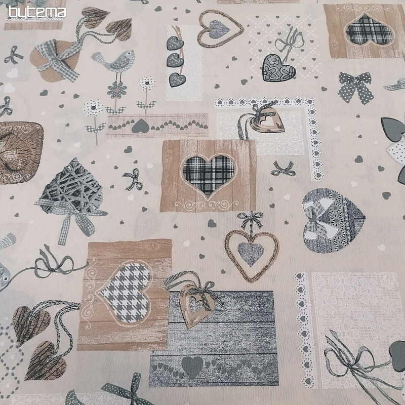 Dekorativna tkanina TM PATCHWORK bež