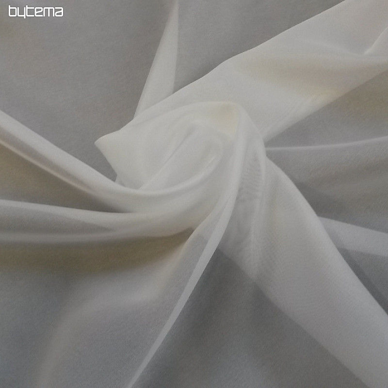 Voile zavesa PRIMA 01 bela