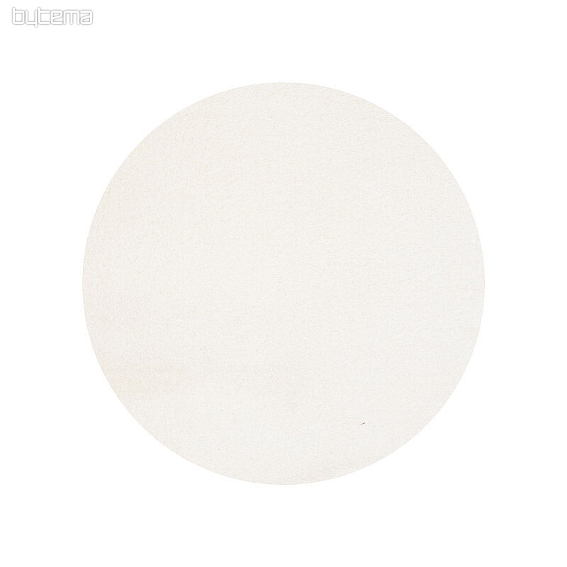 Okrogla preproga SHAGGY DOLCE VITA WHITE