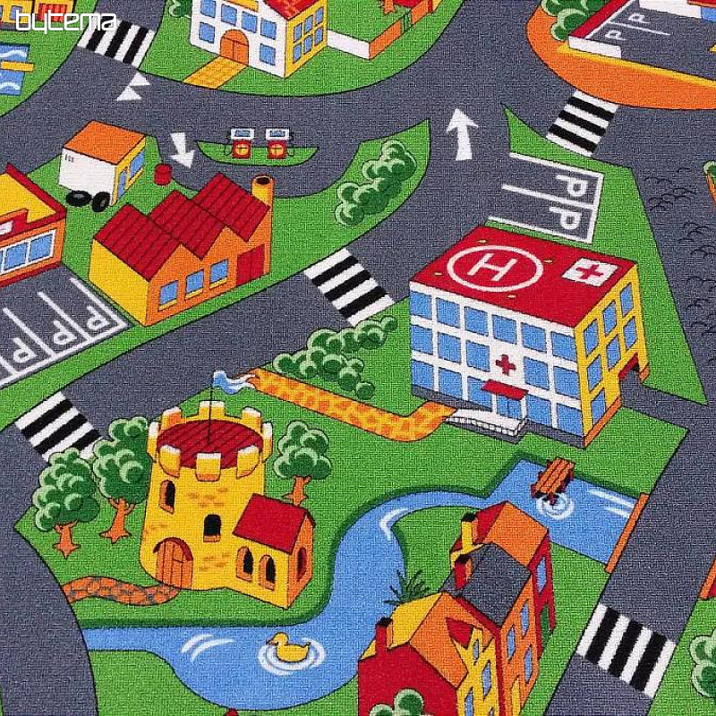 Otroški tepih meter LITTLE VILLAGE