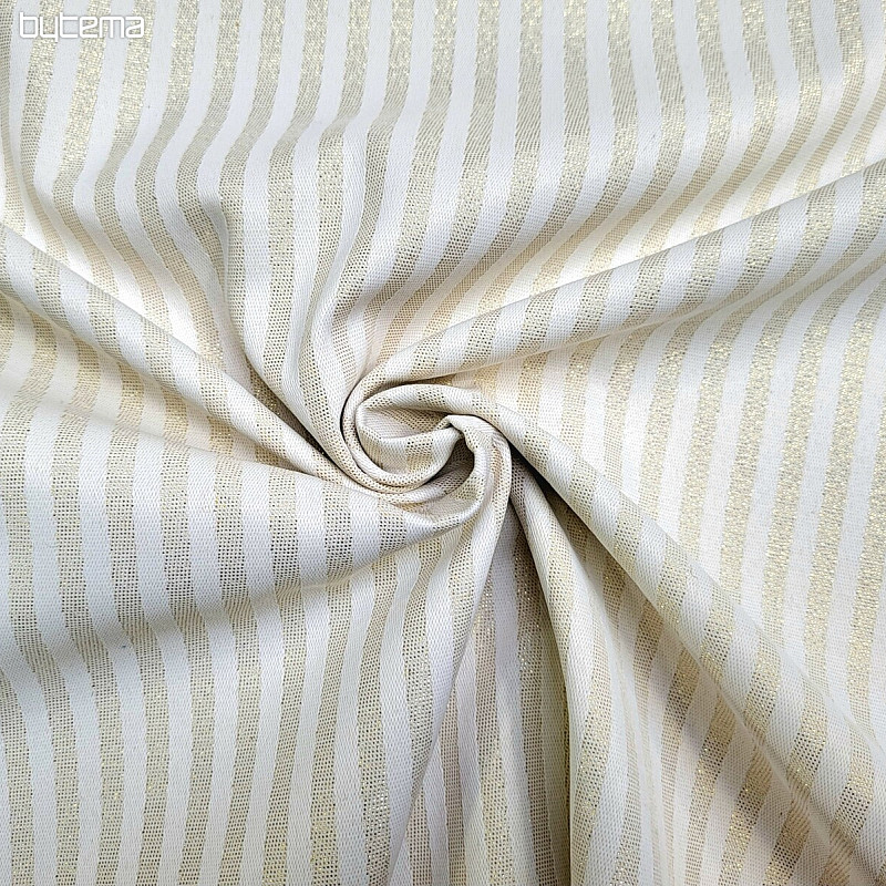Dekorativna žakard tkanina STRIPES zlata