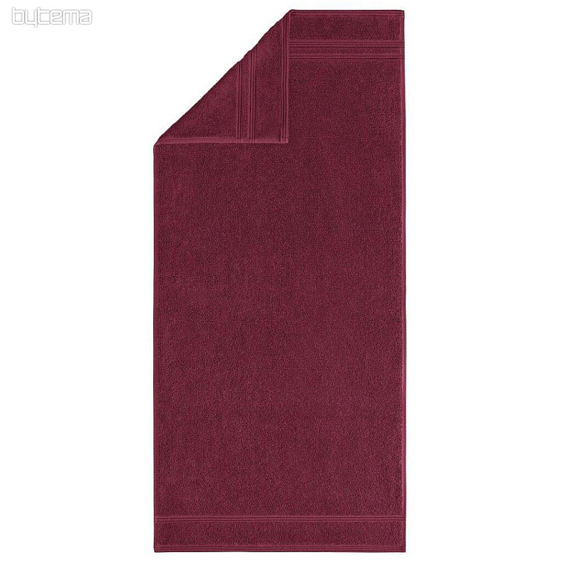 Luksuzna brisača in kopalna brisača MANHATTAN GOLD 291 bordo