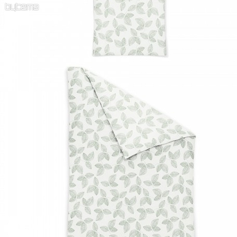 posteljnina Irisette BIO BOMBAŽ saten LEAF 8744-3