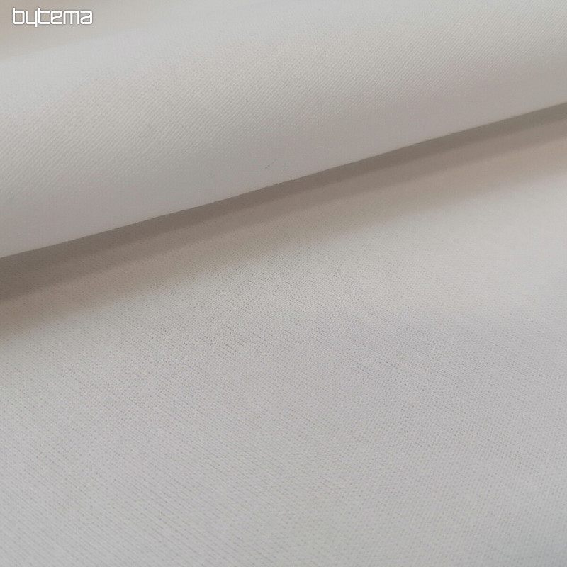Bombažno platno DOMINIC belo