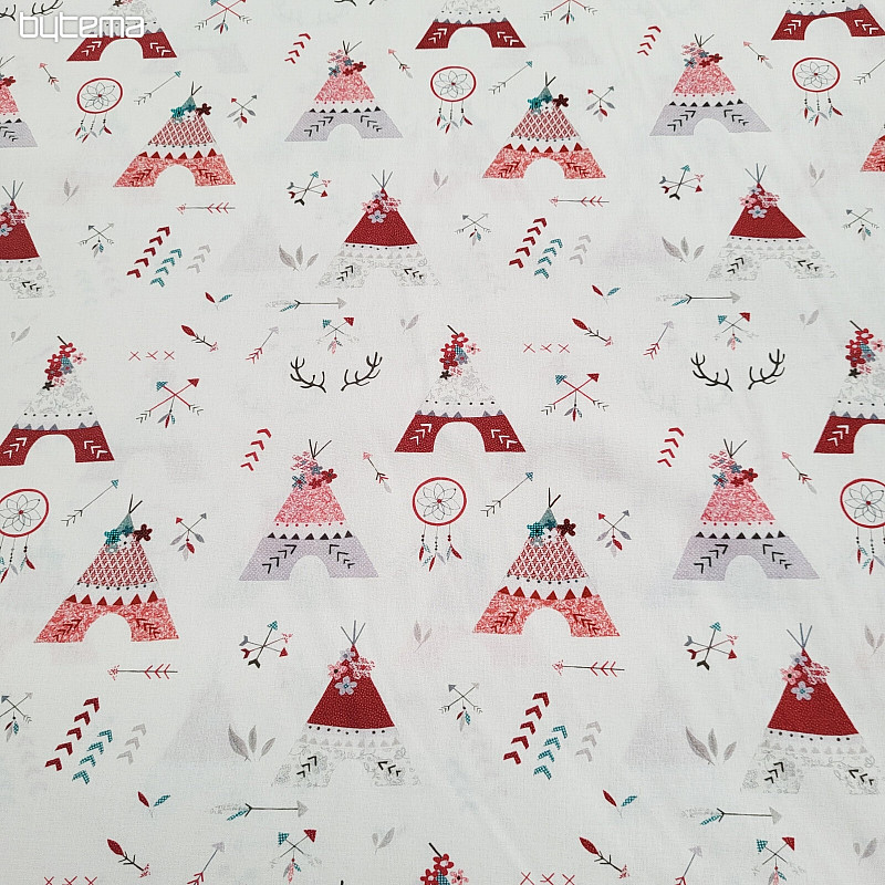 Bombažna tkanina INDIJSKI TEEPEE