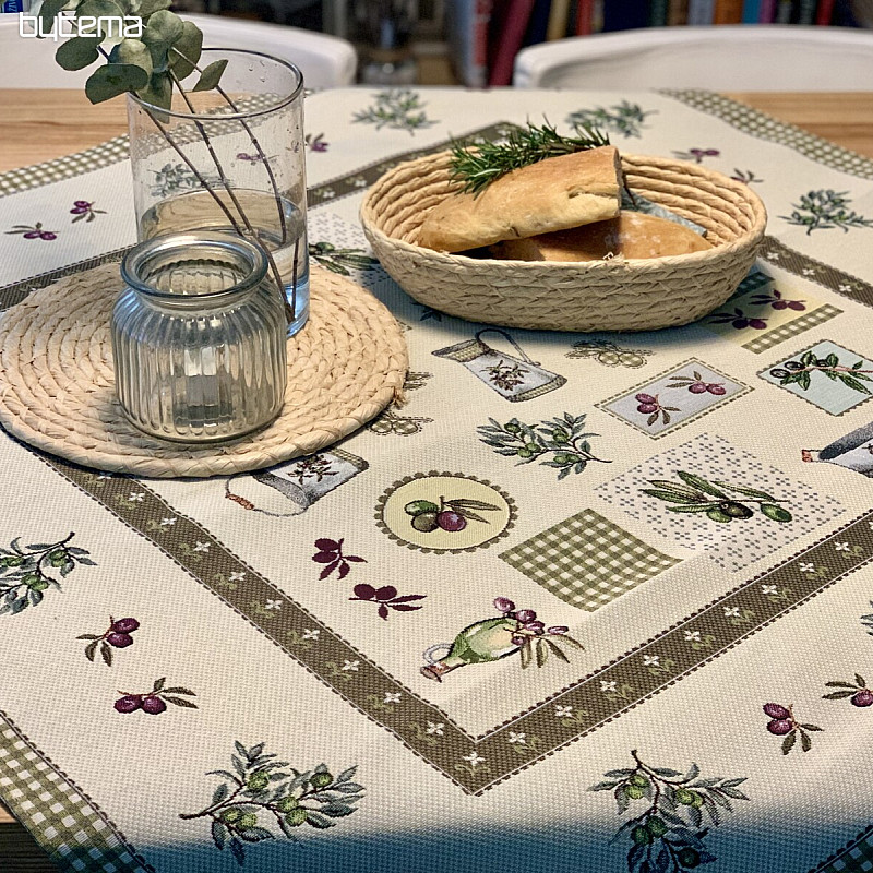 Tapiserija prt, šal OLIVE