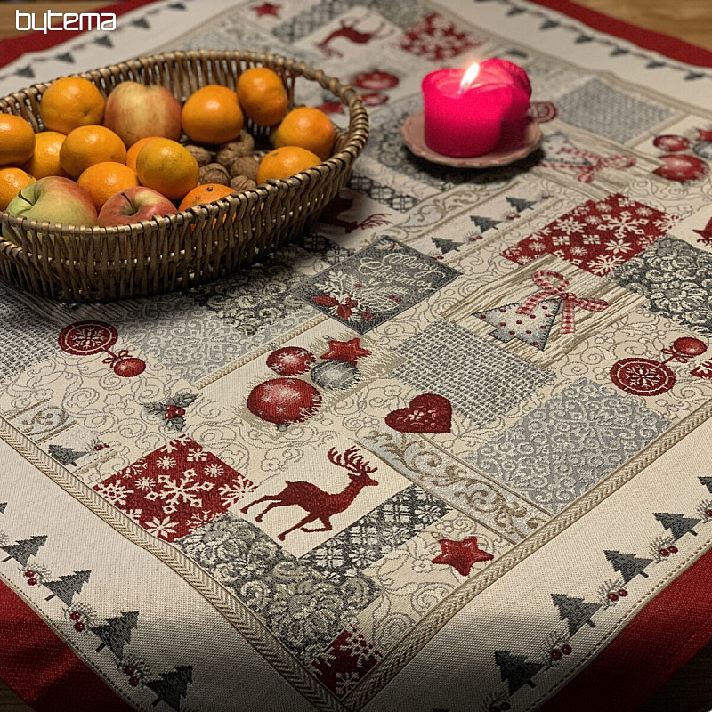 Tapiserija prt, šal MERRY CHRISTMAS