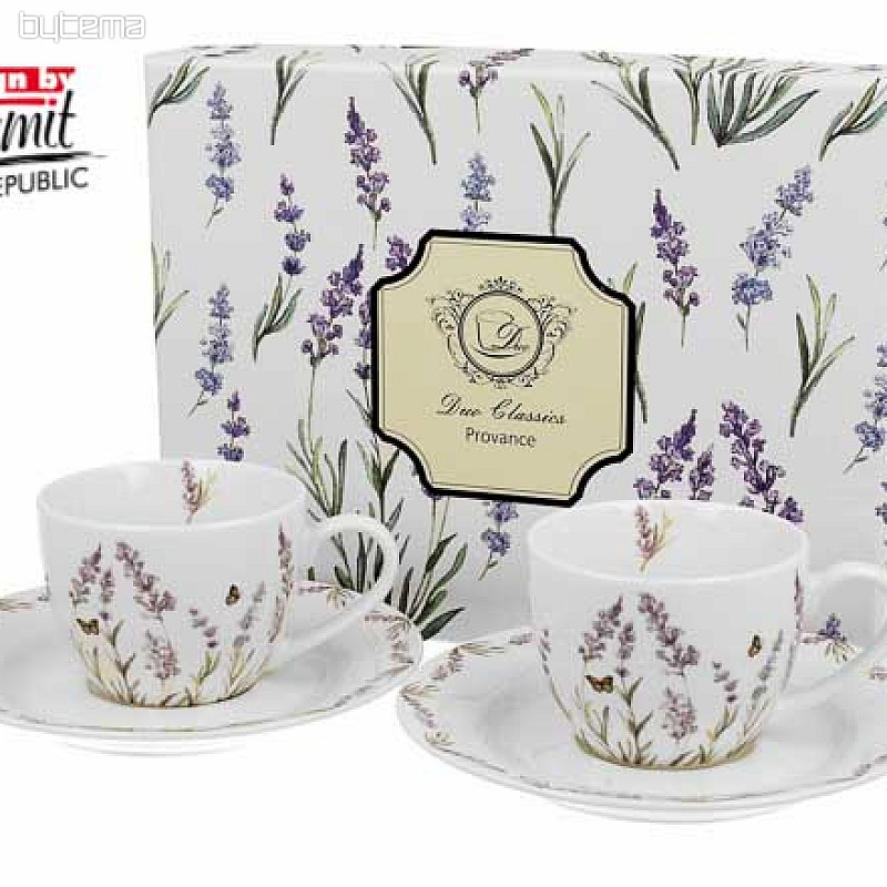 Komplet skodelic in krožnikov Provansa 90 ml