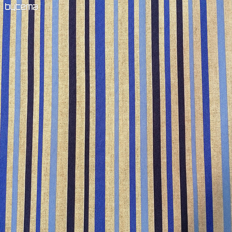 Dekorativna tkanina STRIPE modra