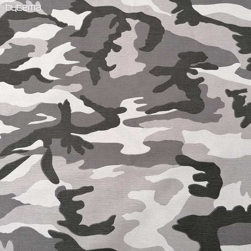 Dekorativna tkanina CAMOUFLAGE siva