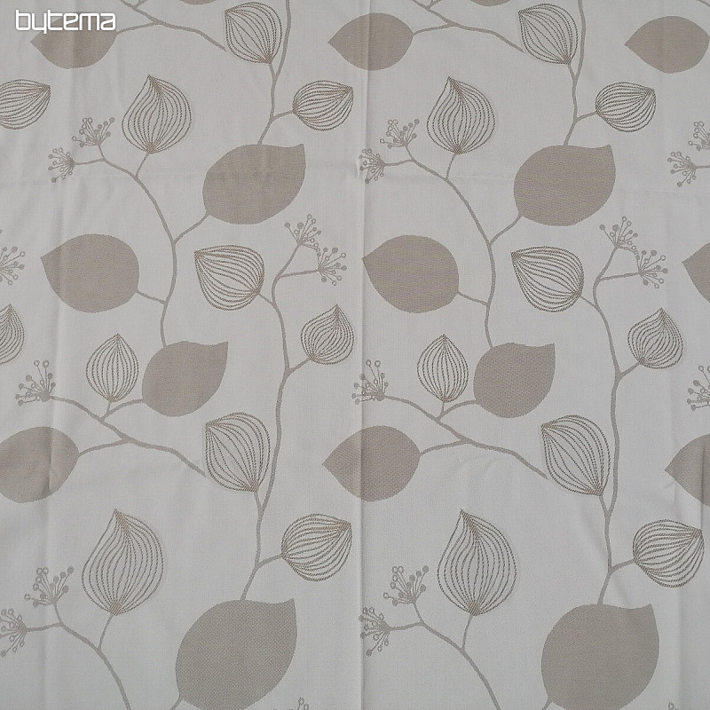 Dekorativna zavesa Rože bež 135x250 cm