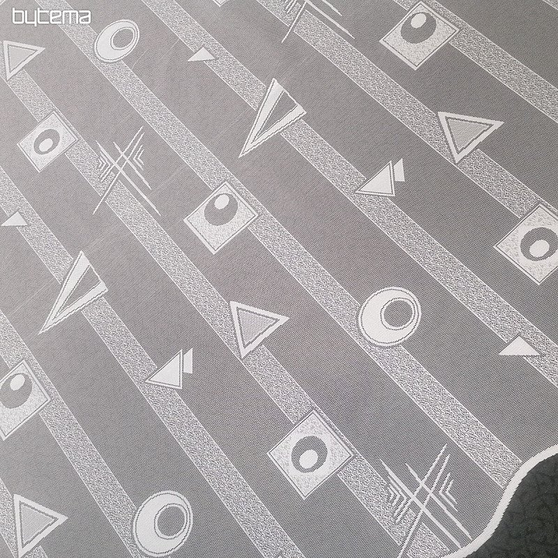 Jacquard zavesa 8852/300 bela