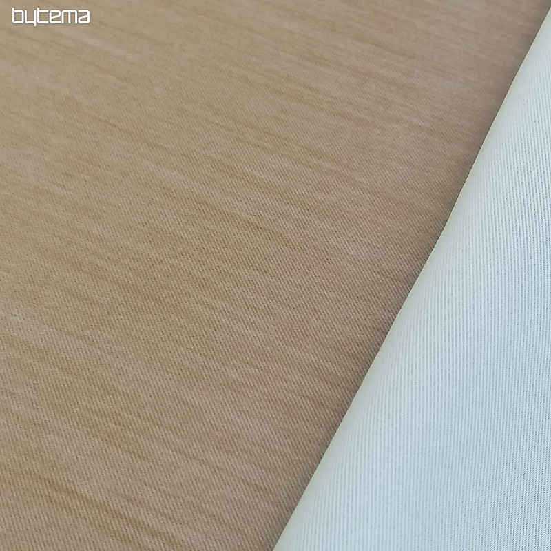 Dekorativna tkanina BLACK OUT temna. bež poudarki
