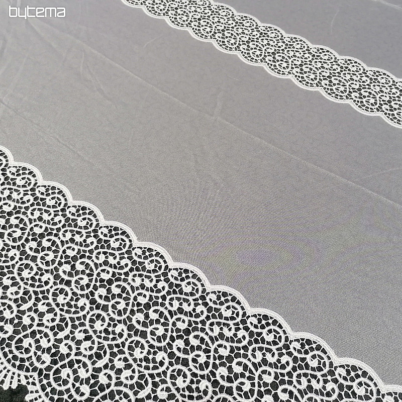 Zavesa z vezenino V708