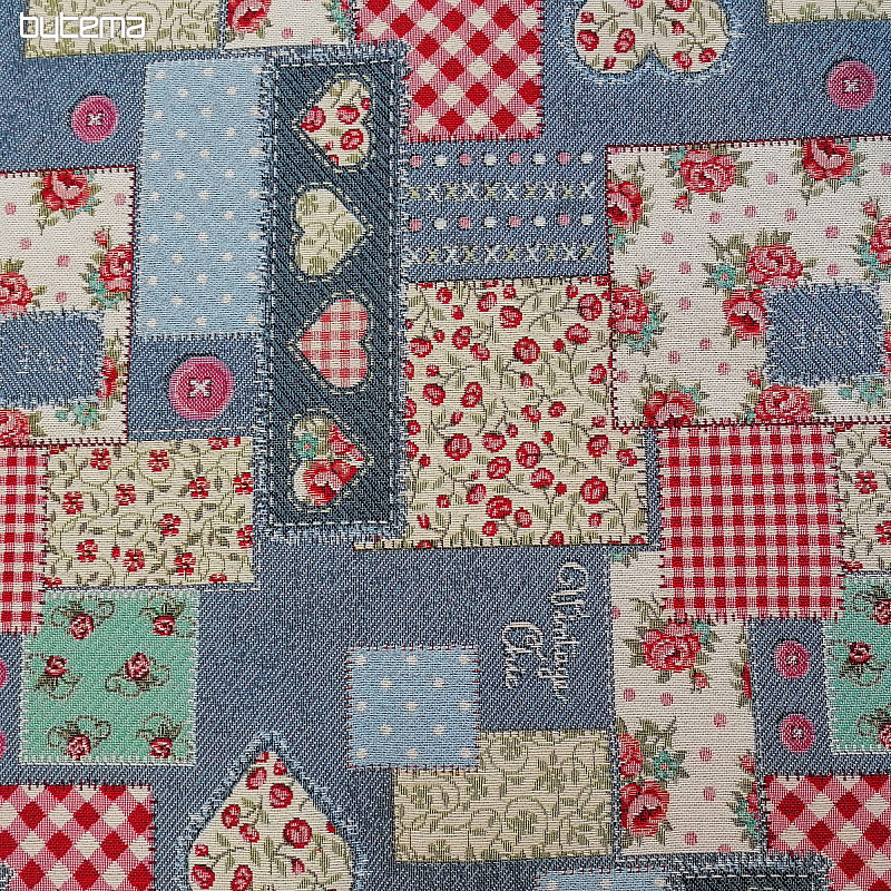 Tkanina za tapiserije VINTAGE PATCHWORK
