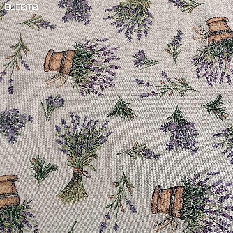 Tkanina za tapiserije LAVANDER ALLOVER