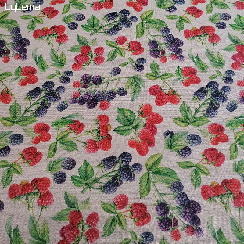 Dekorativno blago Maline in robide