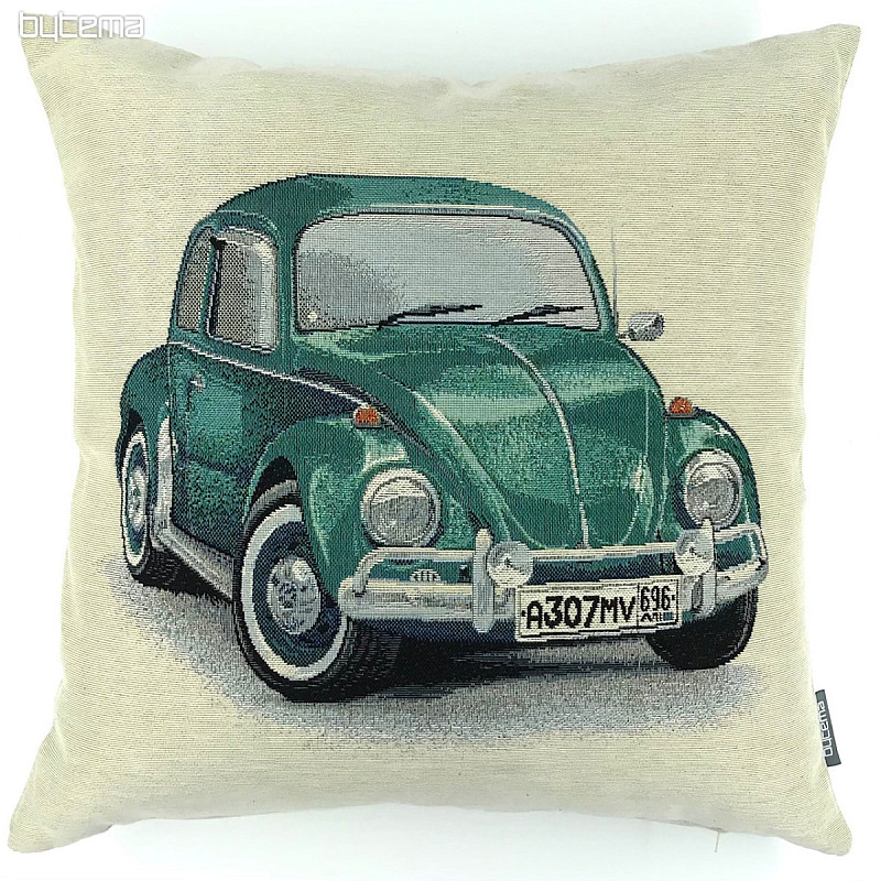 Tapiserija prevleka za blazino VW BEETLE TURKIZNA