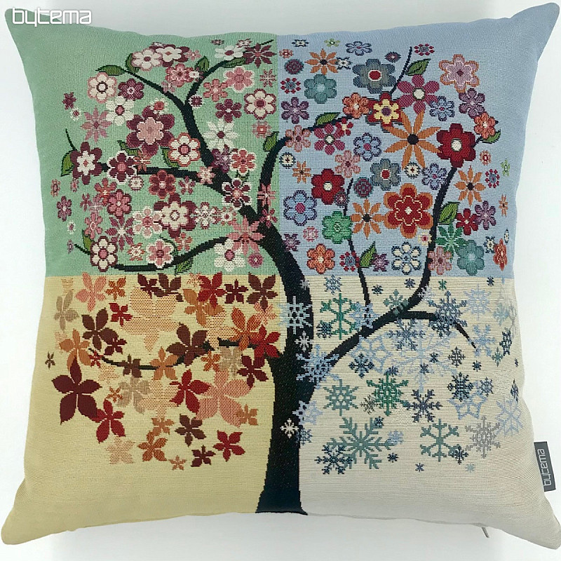 Prevleka za blazino iz tapiserije TREE 4 SEASONS