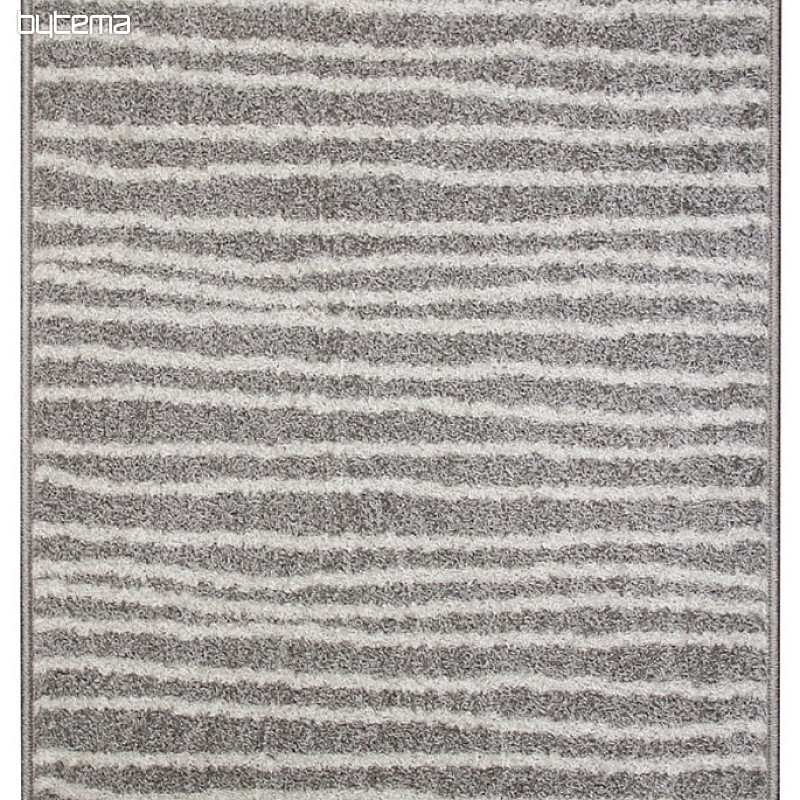 Kosna preproga LOTTO stripes sivo/bela