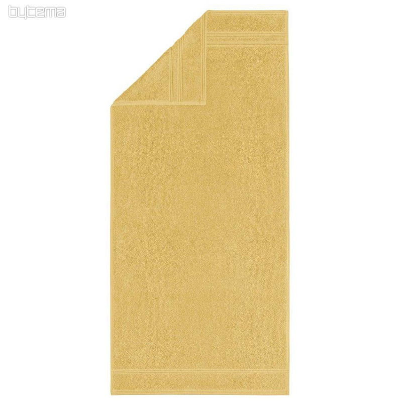 Luksuzna brisača in kopalna brisača MANHATTAN GOLD 127 oker