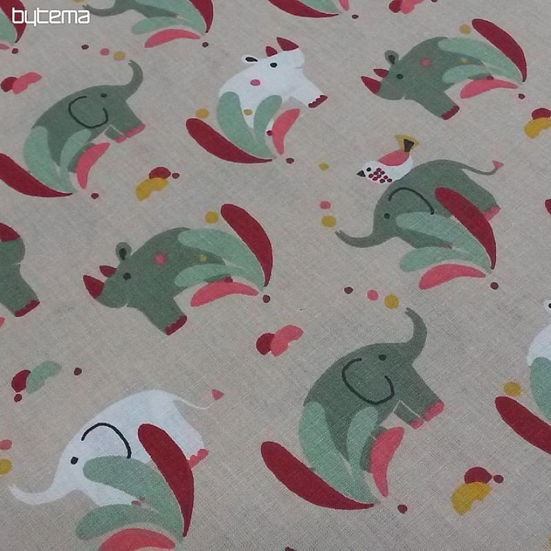 Bombažna tkanina RHINOCEROS