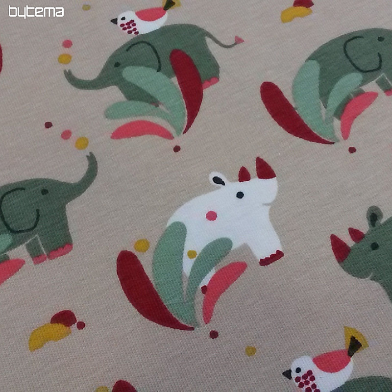 Bombažna pletenina RHINOCEROS