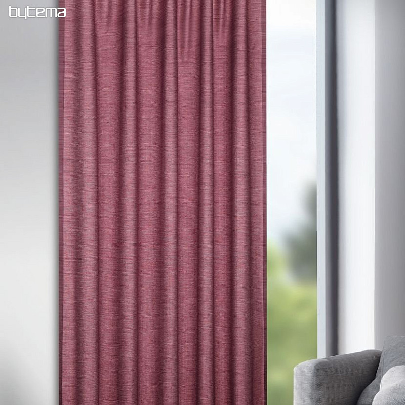 Dekorativna zavesa PATTY bordo 135x245